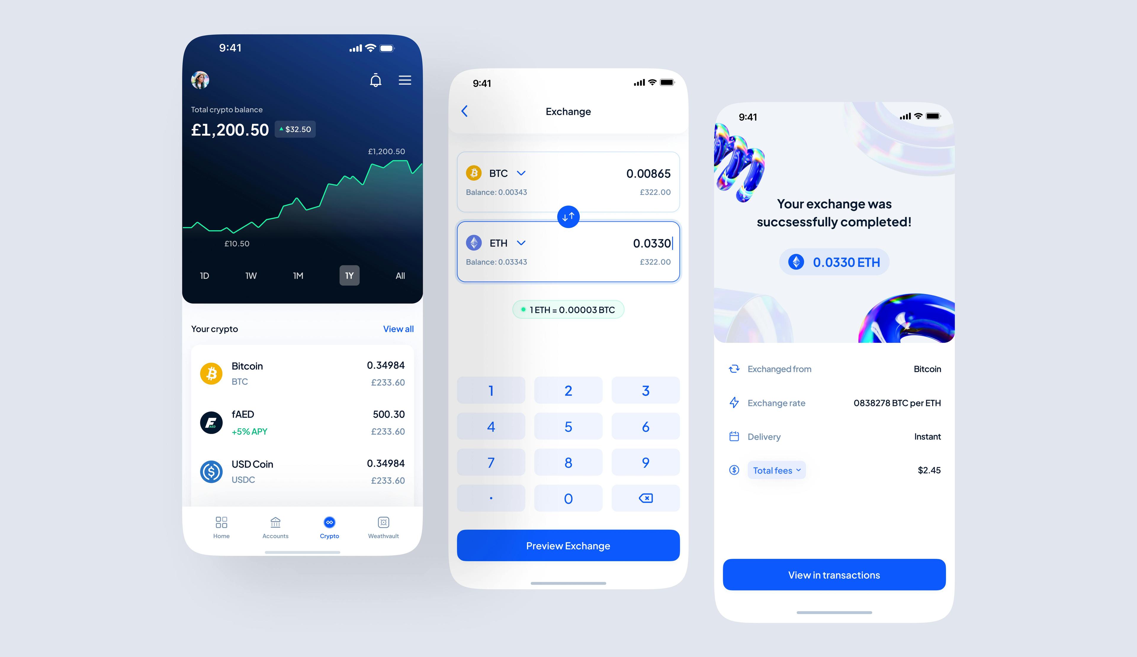 Mobile App: Dashboard